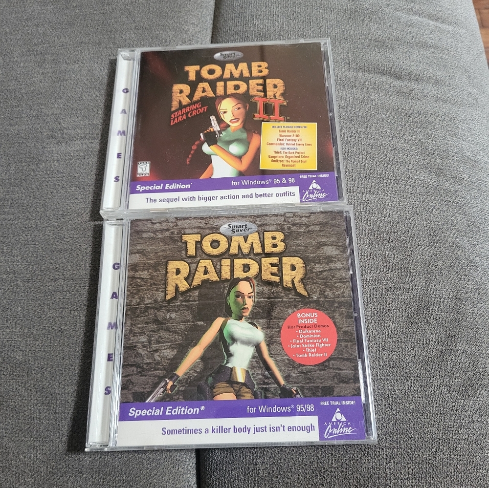 Two Tomb Raiders PC Games